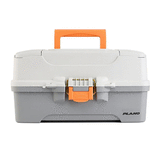 Plano Three-Tray Tackle Box - Light Grey/Dark Grey - P000406