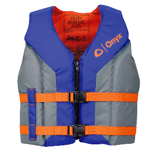 Onyx Outdoor Onyx Shoal All Adventure Youth Life Jacket - Blue - 121000-500-002-26