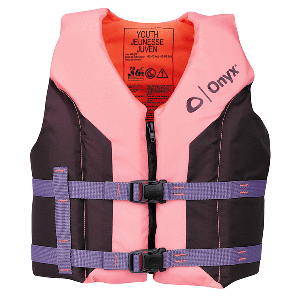 Onyx Outdoor Onyx Shoal All Adventure Youth Life Jacket - Pink - 121000-105-002-26