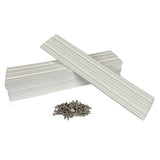 Caliber Marine Slides 3"x15" White *10-Pack [23011]