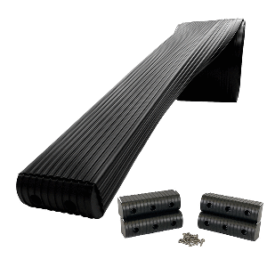 Caliber BunkWrap Kit - Black 16' x 2" x 6" Roll + 4 Caps + HRDW Roll + 4 Endcaps &amp; Stainless Steel Hardware - 23052-BK