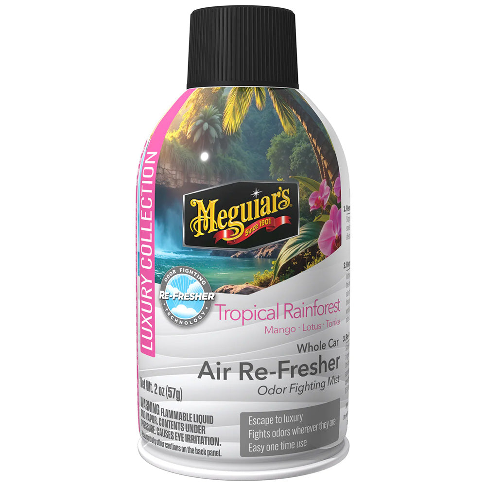Meguiar's Tropical Rainforest Whole Car Air Re-Fresher Aerosol - 2oz [G262602]