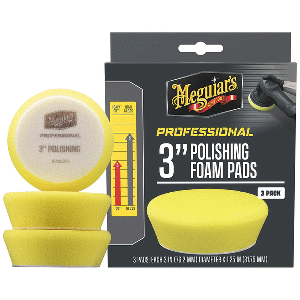 Meguiar's Professional 3" Polishing Foam Pads *3-Pack - M3PFP3