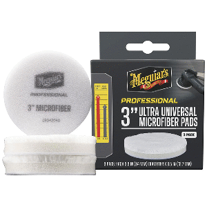 Meguiar's Professional 3" Ultra Universal Microfiber Pads *3-Pack - M3MFP3