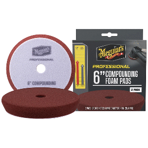 Meguiar's Professional 6" Compounding Foam Pads *2-Pack - M6CFP2