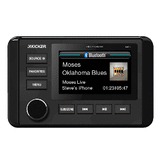 KICKER KMC4 Weather-Resistant Gauge-Style Media Center w/Bluetooth - 51KMC4