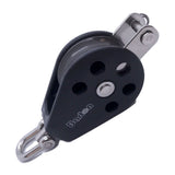 Barton Size 3 45mm Plain Bearing Pulley Block Single Swivel Becket [N03131]