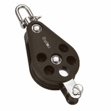 Barton Marine Barton Size 5 54mm Plain Bearing Pulley Block Single Swivel &amp; Becket - N05131