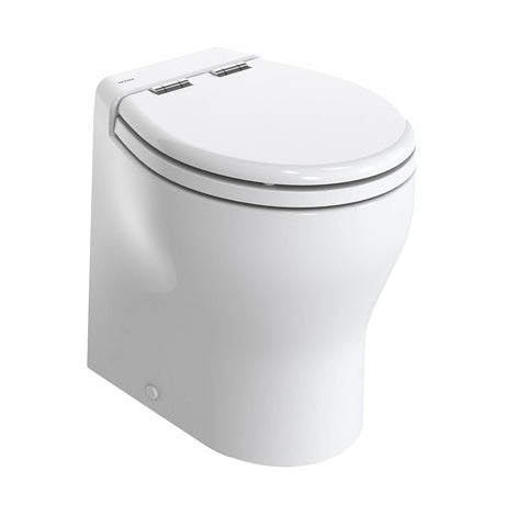 Thetford Silence 2G w/Wood Polyester Soft Close Seat Standard Solenoid - High, White, 12V [T-E2G012NW/D00C00]