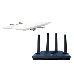 KVH Starlink Performance Gen 3 Kit w/Flat Mount &amp; CommBox Edge Core Communications Gateway &amp; Wi-Fi Router - Activation &amp; Service Plans Through KVH ONLY - 72-1113-FLAT-CO