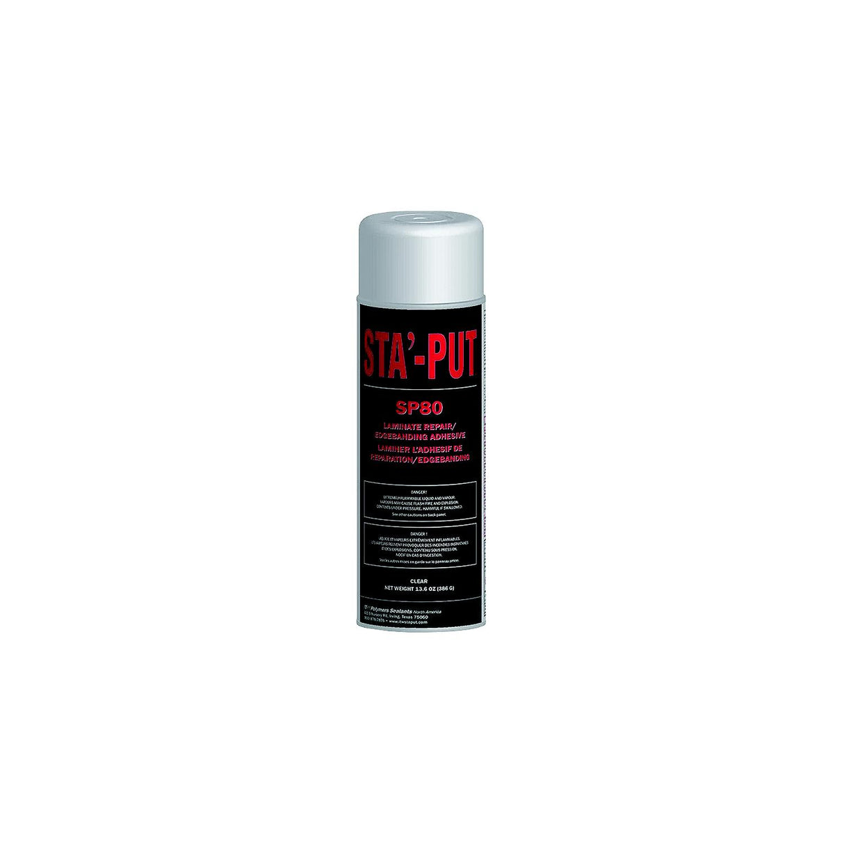 AP Products 001SP8013C Sta'Put Spray Adhesive, Clear, 13.6 oz. - image 1