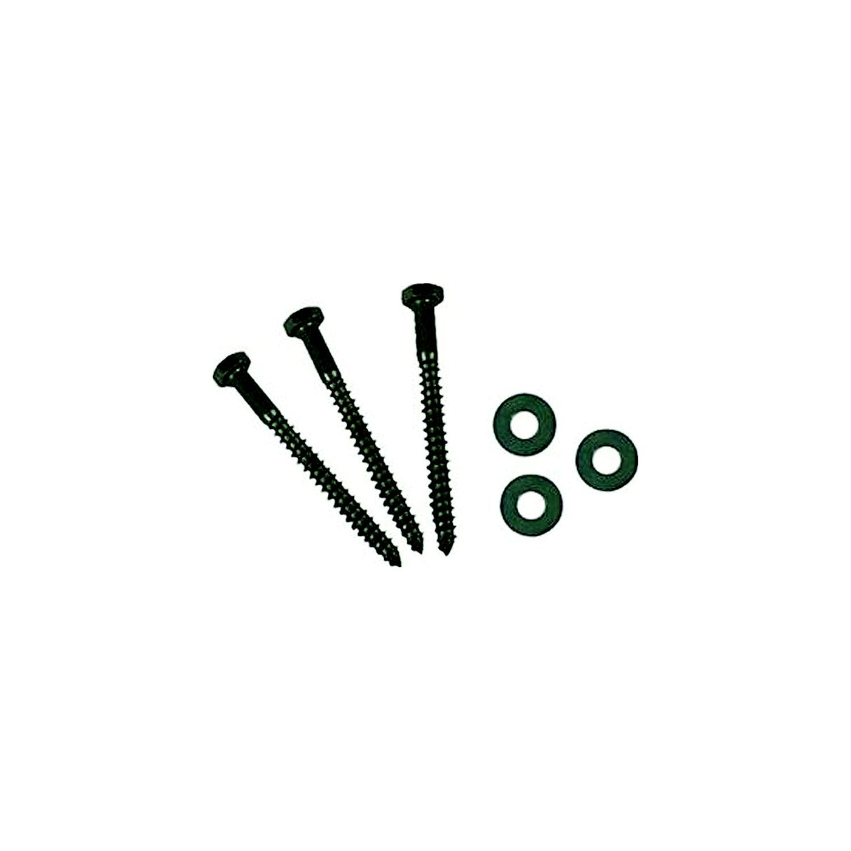 A P Products AP Products 012LW25 3/8 x 4 Hex Lag Screw w/Washers, 25 Pack - 012-LW25 3/8 X 6