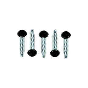 AP Products 012PTK500BL8X1 Pan Head Tri-Screw Self-Drilling, 8 x 1, Black, 500/pk - image 1