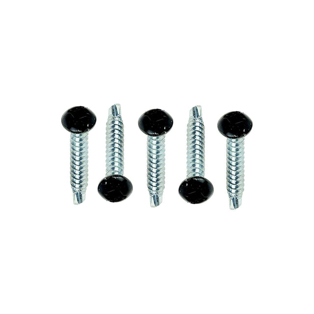 AP Products 012PTK500BL8X112 8 x1-1/2 Pan Head Tri-Screw, Black, 500 Pack - image 1