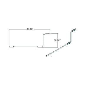 AP Products 014119226 Std S/O & Landing Gear Crank Handle - image 1