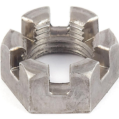 AP Products 014122081 6 Slot Spindle Nut, 1"-14 UNS - image 1
