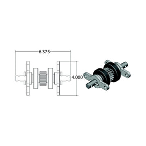 AP Products 014122837 Standard Gear Pack Assembly (18 Teeth) - image 1