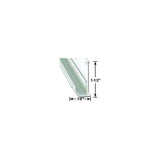 AP Products GUTTER RAIL BLK 16' @5 RVX - 021-56202-16 - image 1