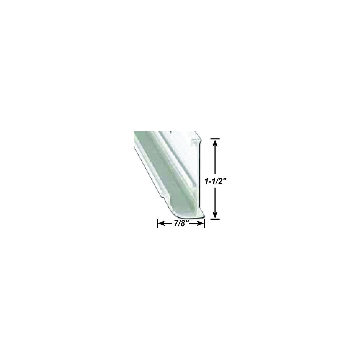 AP Products GUTTER RAIL PW 16' @5 RVX - 021-56201-16 - image 1
