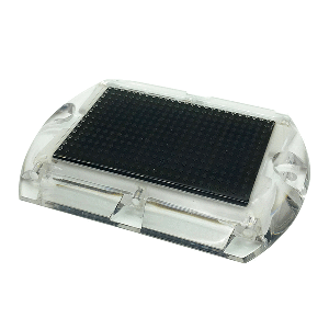 Hydro Glow 3.5" x 4.5" Rectangular LED Ultra Thin Solar Pathway Dock Light 3000K - Warm White - S1WW