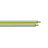 Sea-Dog 10 AWG Green/Yellow Stripe Primary Wire - 500' - 8010147