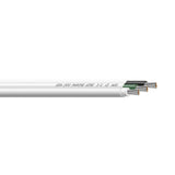 Sea-Dog 12/3 AWG Flat Triplex Wire - White/Green/Black - 100' [8012302]