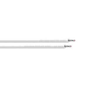 Sea-Dog 14 AWG White Primary Wire - 25' - 8014050