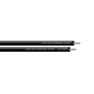 Sea-Dog 16 AWG Black Primary Wire - 250' - 8016014