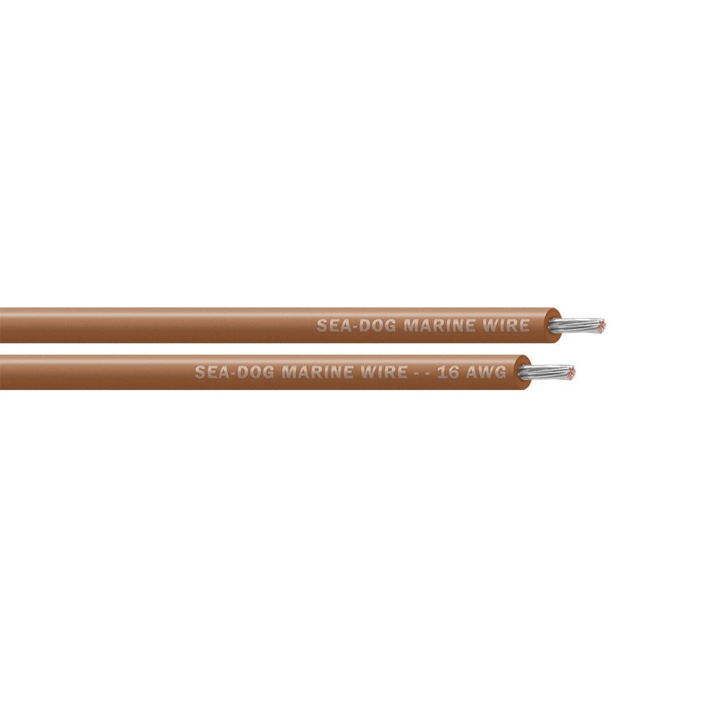 Sea-Dog 16 AWG Tan Primary Wire - 250' [8016124]
