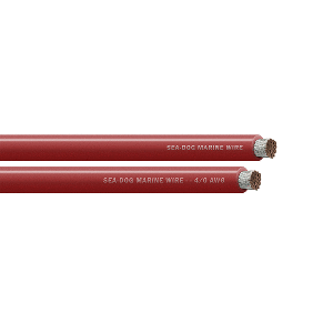Sea-Dog 4/0 AWG Red Battery Cable - 100' - 8041022