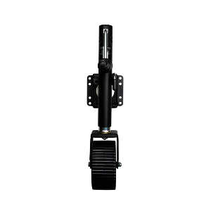 Powerwinch Select Series Jack - 1500lb, Bolt-On, Single Wheel Wide, Carbon Black - 21400-J-1500-B1W-B