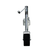 Powerwinch Utility Series Jack - 1500lb, Weld-On, Single Wheel Wide, Zinc - 21500-J-1500-W1W-Z-R