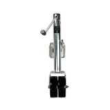 Powerwinch Utility Series Jack - 1500lb, Weld-On, Double Wheel, Zinc - 21500-J-1500-W2-Z-R