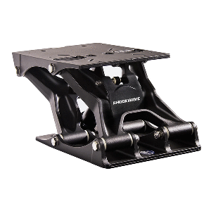Shockwave Seats Shockwave S5-AL Suspension Base - Black - SW-07823-B