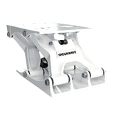 Shockwave Seats Shockwave S5-AL Suspension Base - White - SW-07823-W