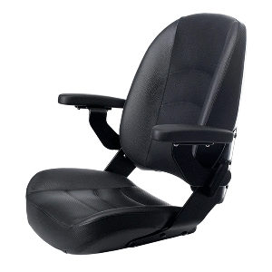 Shockwave Seats Shockwave S5 Corbin Mid-Back Seat - Onyx Black - SW-04920-B