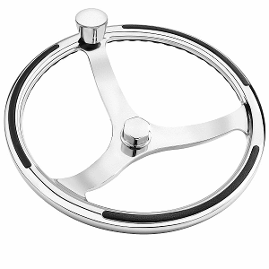 Schmitt Marine Schmitt Primus 15.5&Prime; Stainless Steel Steering Wheel - 7421521FGK
