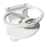 Deep Blue Marine Double Slim Can Drink Holder Cell Phone - White [DSD-CELL]