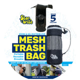 Star brite Mesh Trash Bag w/Locking Suction Cup Litter Guard Cinch Tie - 5 Gallons [52074]