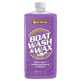 Star brite Boat Wash Wax - Heavy Duty Concentrate - Blueberry Scent - 16 oz [89816]