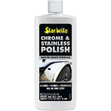 Star brite Chrome &amp; Stainless Polish - Marine Grade Formula - 8 oz - 82708