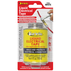 Star brite Liquid Electrical Tape - White - 4 oz - 84107
