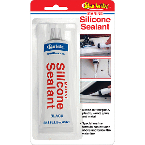 Star brite Marine Silicone Sealant - Black - 2.8 oz - 82103