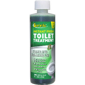 Star brite Instant Fresh Toilet Treatment - Pine Scent - Biodegradable Formula - 8 oz *6 Pack - 71763
