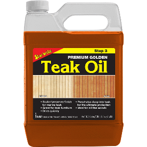 Star brite Premium Golden Teak Oil - 1 Gallon - 85100