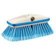 Star brite Deluxe Medium Blue Wash 8" Brush Head w/Bumper - Dual Connections [40162]