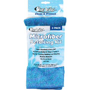 Star brite Microfiber Detailing Kit - Ultimate Cleaning Solution *3-Pack - 40079