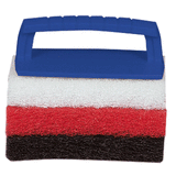 Star brite Multi-Texture Scrub Pad Kit w/Interchangeable Handle - 3 Pads - 40023