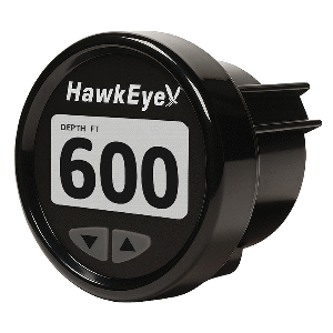 HawkEye DepthTrax&reg; Edge In-Dash Depth Finder - HD Color Display - 600' Max Depth - TM Transducer - DT3BX-TM
