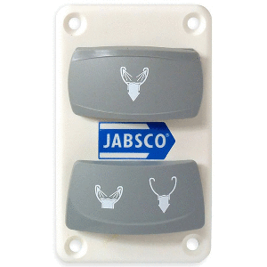 Jabsco Dual Rocker Switch Panel - 37047-2000